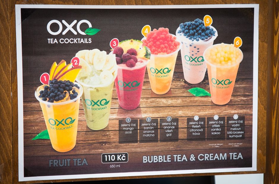 OXO BUBBLE TEA  Géčko České Budějovice